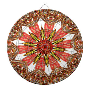 Beautiful Lovely Asian traditional edgy pattern Dart Board