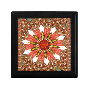 Beautiful Lovely Asian  traditional edgy pattern Keepsake Box