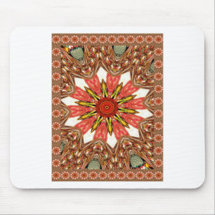 Beautiful Lovely Asian traditional edgy pattern Mouse Pad