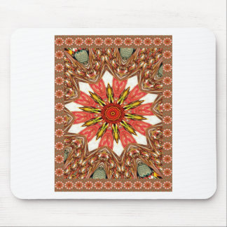 Beautiful Lovely Asian traditional edgy pattern Mouse Pad