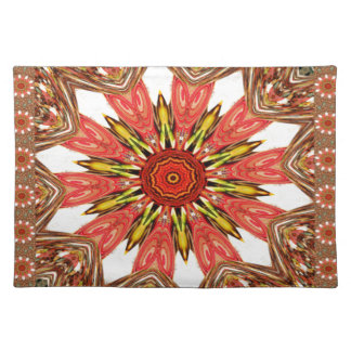 Beautiful Lovely Asian  traditional edgy pattern Placemat
