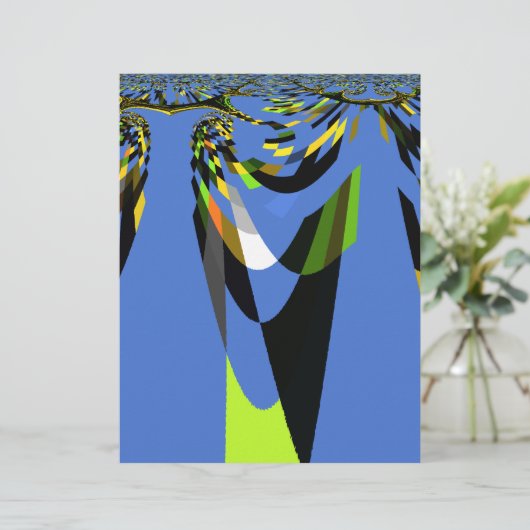 Beautiful Lovely Blue Seamless vector lovely art  (Standing Front)