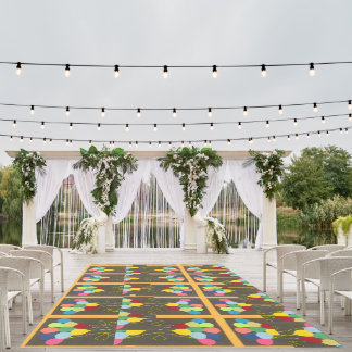 Beautiful Lovely Colorful Happy Birthday Balloons Outdoor Rug