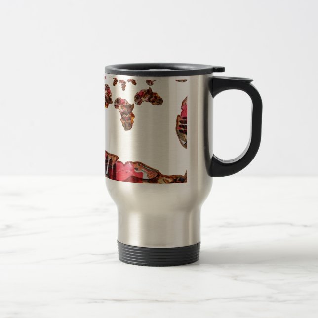 Beautiful Lovely Colors Travel Mug (Right)