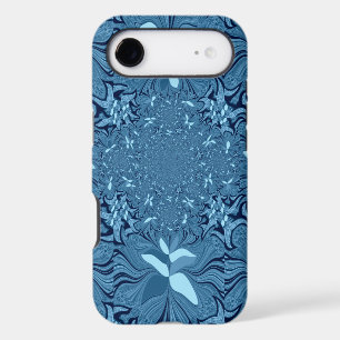Beautiful Lovely Iridescent blue. pattern seamless iPhone 17 Air Case