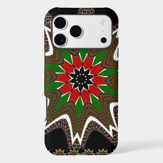 Beautiful Lovely Kenya Cultural Motif Geometrical  Case-Mate iPhone Case (Back)