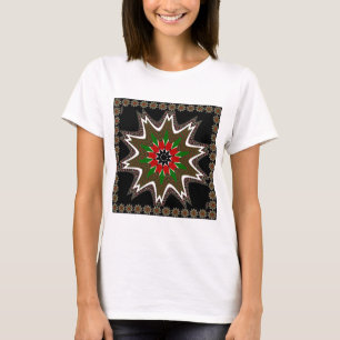 Beautiful Lovely Kenya Cultural Motif Geometrical T-Shirt