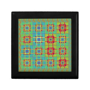 Beautiful Lovely Mayan  ethnic Print vector design Keepsake Box