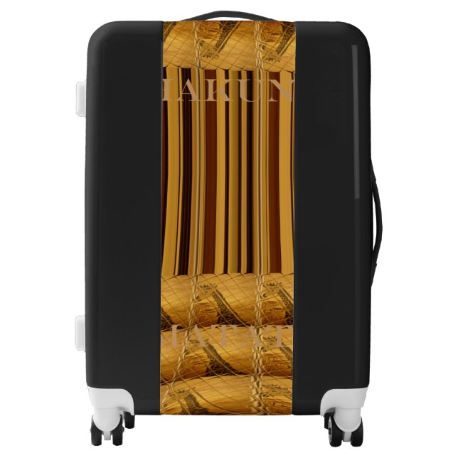 Beautiful Lovely Medium Giraffe African Savannah Luggage (Front)