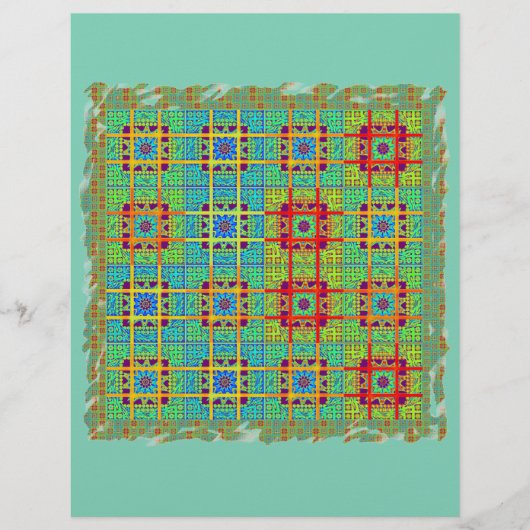 Beautiful Lovely South African Tribal Print vector (Front)