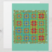 Beautiful Lovely South African Tribal Print vector (Front/Back)