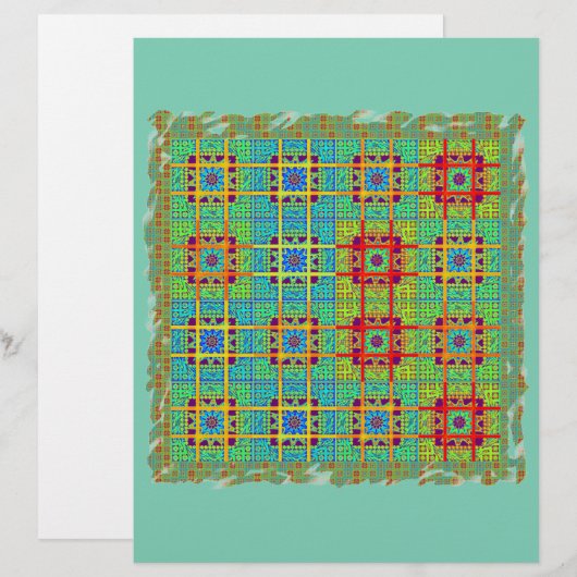 Beautiful Lovely South African Tribal Print vector (Front/Back)