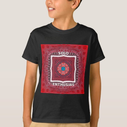 Beautiful Lovely South Asia  Sindhi  Ajrak Tribal  T_Shirt