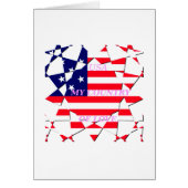 Beautiful Lovely USA Flag Motif design (Front)