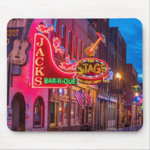 Beautiful Lower Downtown Nashville Tennessee Mouse Pad