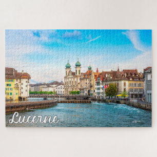 Beautiful Lucerne, Switzerland Jigsaw Puzzle