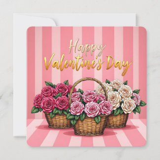 Beautiful Luxury Floral Love Popular Collection Holiday Card
