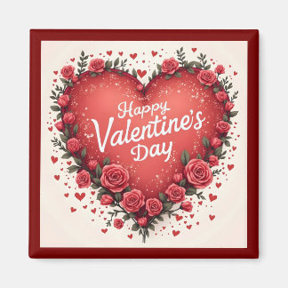 Beautiful Luxury Floral Love Trendy Collection Magnet