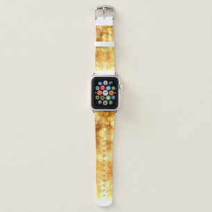 Beautiful luxury golden red glitter background. apple watch band