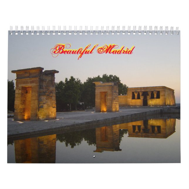 Beautiful Madrid Calendar (Cover)