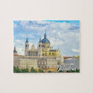 Beautiful Madrid, Spain Jigsaw Puzzle