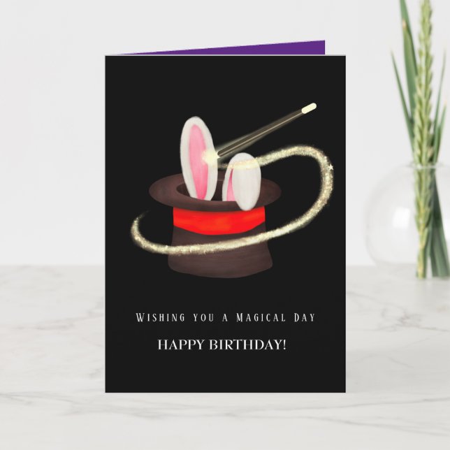 BEAUTIFUL MAGICAL BIRTHDAY Card (Front)