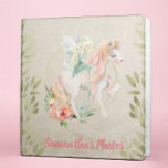 Beautiful Magical Fairy Unicorn Flowers 3 Ring Binder<br><div class="desc">This design may be personalized in the area provided by changing the photo and/or text. Or it can be customized by clicking Personalize this Template and then choosing the click to customize further option and delete or change the color of the background, add text, change the text color or style,...</div>