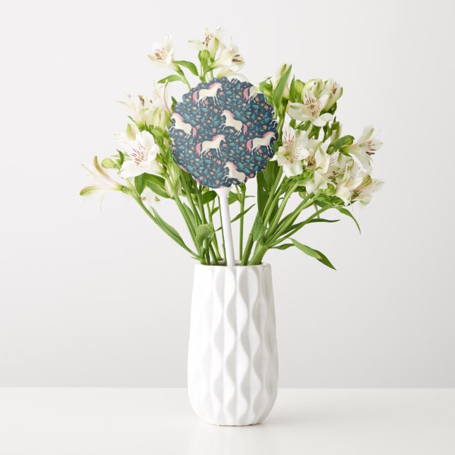 Beautiful Magical Unicorn Pattern Balloon (Vase)