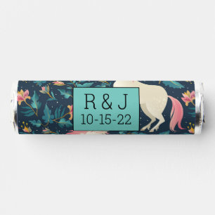 Beautiful Magical Unicorn Pattern Breath Savers® Mints