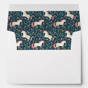 Beautiful Magical Unicorn Pattern Envelope