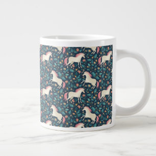 Beautiful Magical Unicorn Pattern Giant Coffee Mug