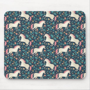Beautiful Magical Unicorn Pattern Mouse Pad