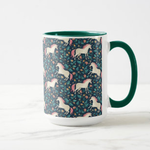 Beautiful Magical Unicorn Pattern Mug