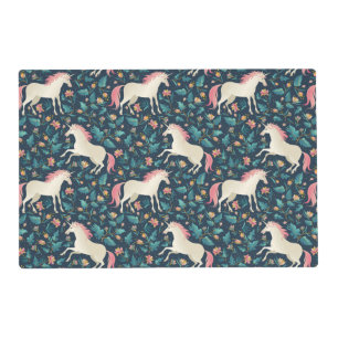 Beautiful Magical Unicorn Pattern Placemat