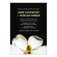 Beautiful Magnolia Wedding Invite