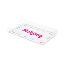 Beautiful Mahjong tray