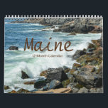 Beautiful Maine 12-Month Calendar<br><div class="desc">"Maine", 12 months of nature and scenery in the beautiful state of Maine. Images copyright Melissa Reese Peterson, all rights reserved. Thank you, enjoy!</div>