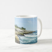 Beautiful Maine Coast Classic Coffee Mug (Front Right)