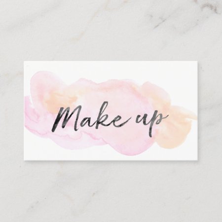 ★ Beautiful Make Up Artist Business Card