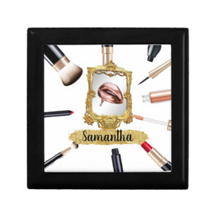 Beautiful Makeup Beauty Elegant Chic Custom Gift Box