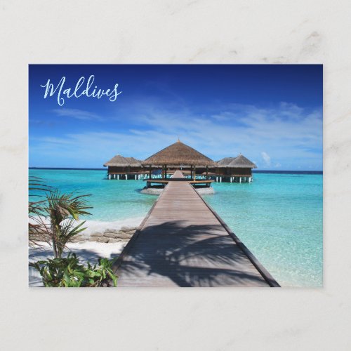 Beautiful Maldives Islands Postcards