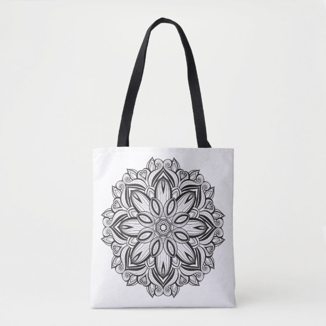 Beautiful Mandala 2 Tote Bag (Front)