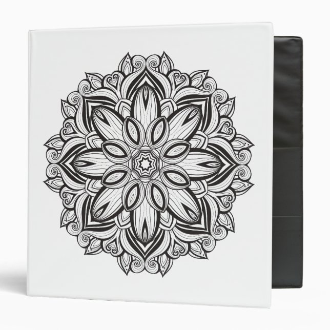 Beautiful Mandala Binder (Front/Inside)