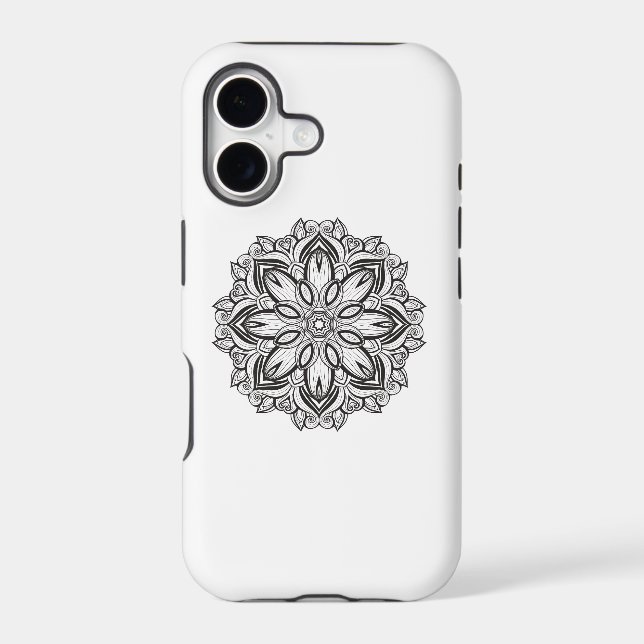 Beautiful Mandala Iphone Case (Back)