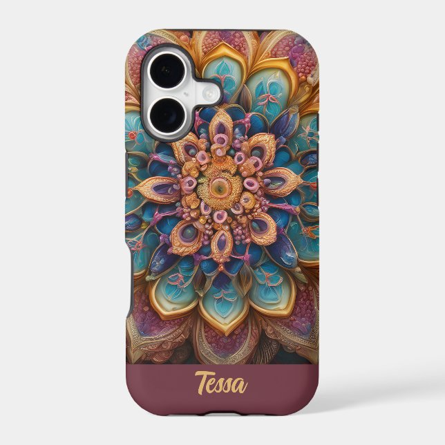 Beautiful Mandala Iphone Case (Back)