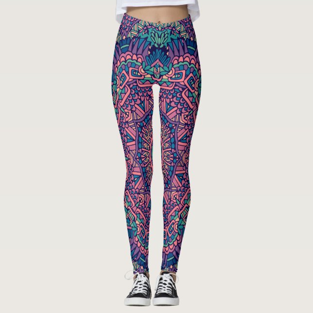 Beautiful Mandala   Leggings (Front)