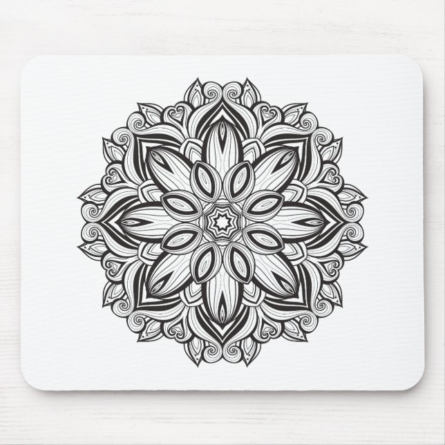 Beautiful Mandala Mouse Pad (Front)