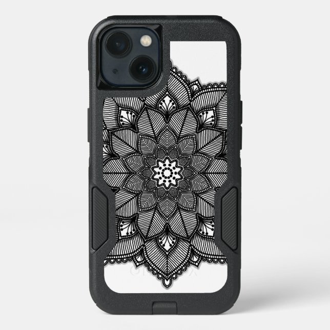 Beautiful mandala otterbox iPhone case (Back)