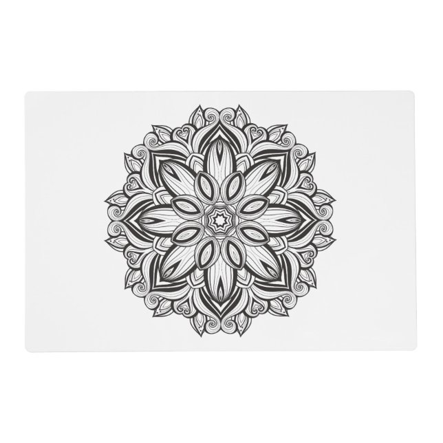 Beautiful Mandala Placemat (Front)