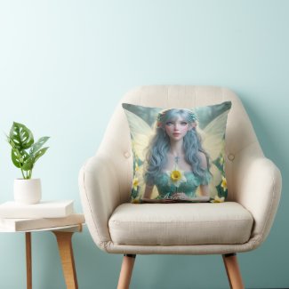 Beautiful March Fairy in Daffodils